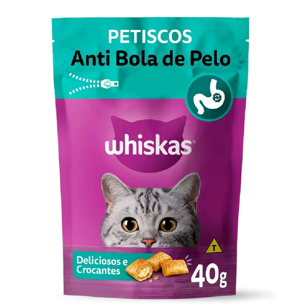 Petiscos Anti Bola de Pelo